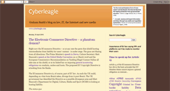 Desktop Screenshot of cyberleagle.com